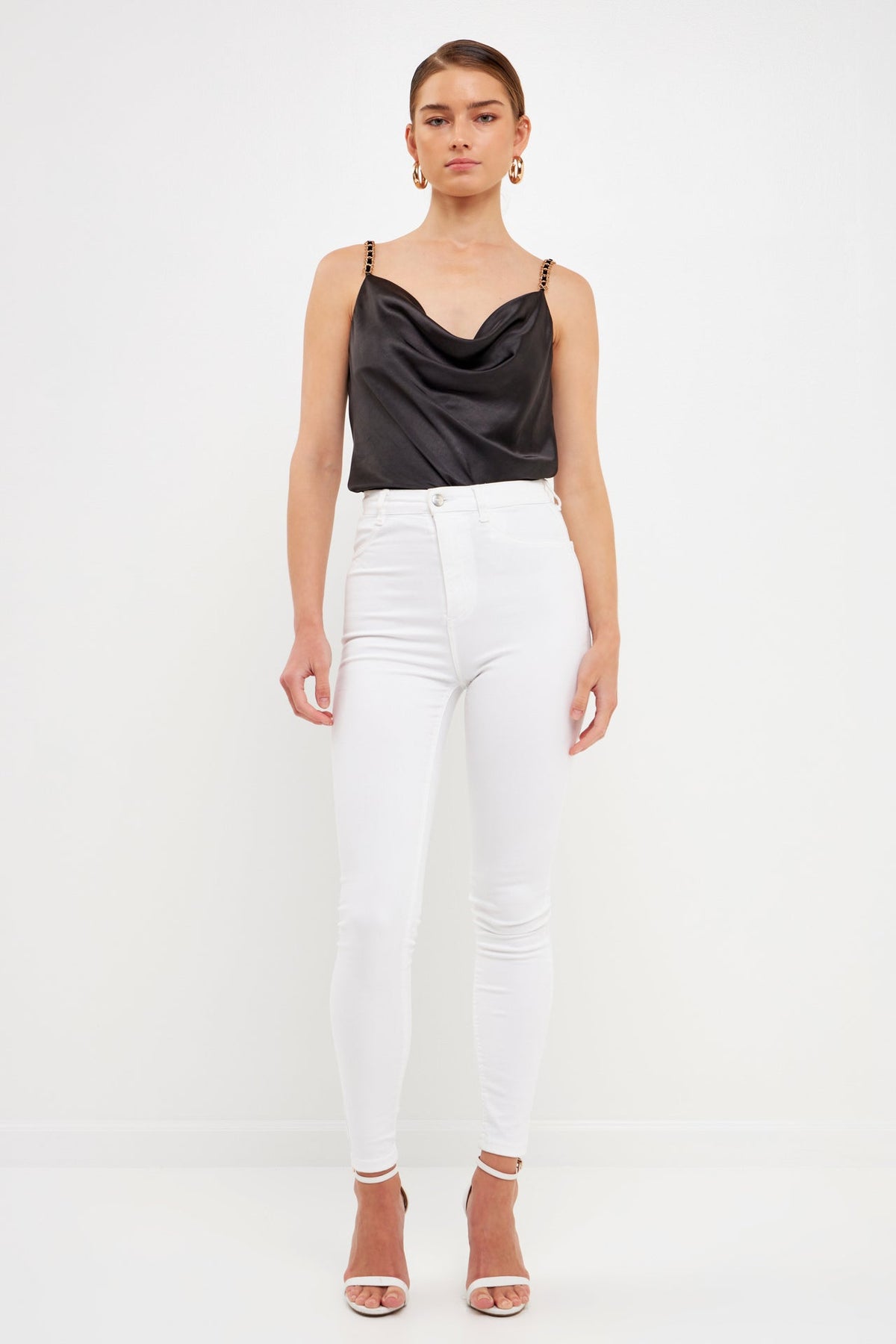 ENDLESS ROSE - Chain Strap Top - TOPS available at Objectrare