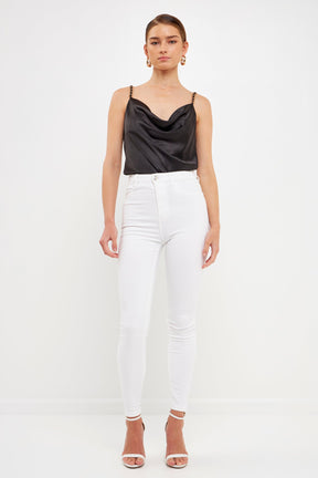 ENDLESS ROSE - Chain Strap Top - TOPS available at Objectrare