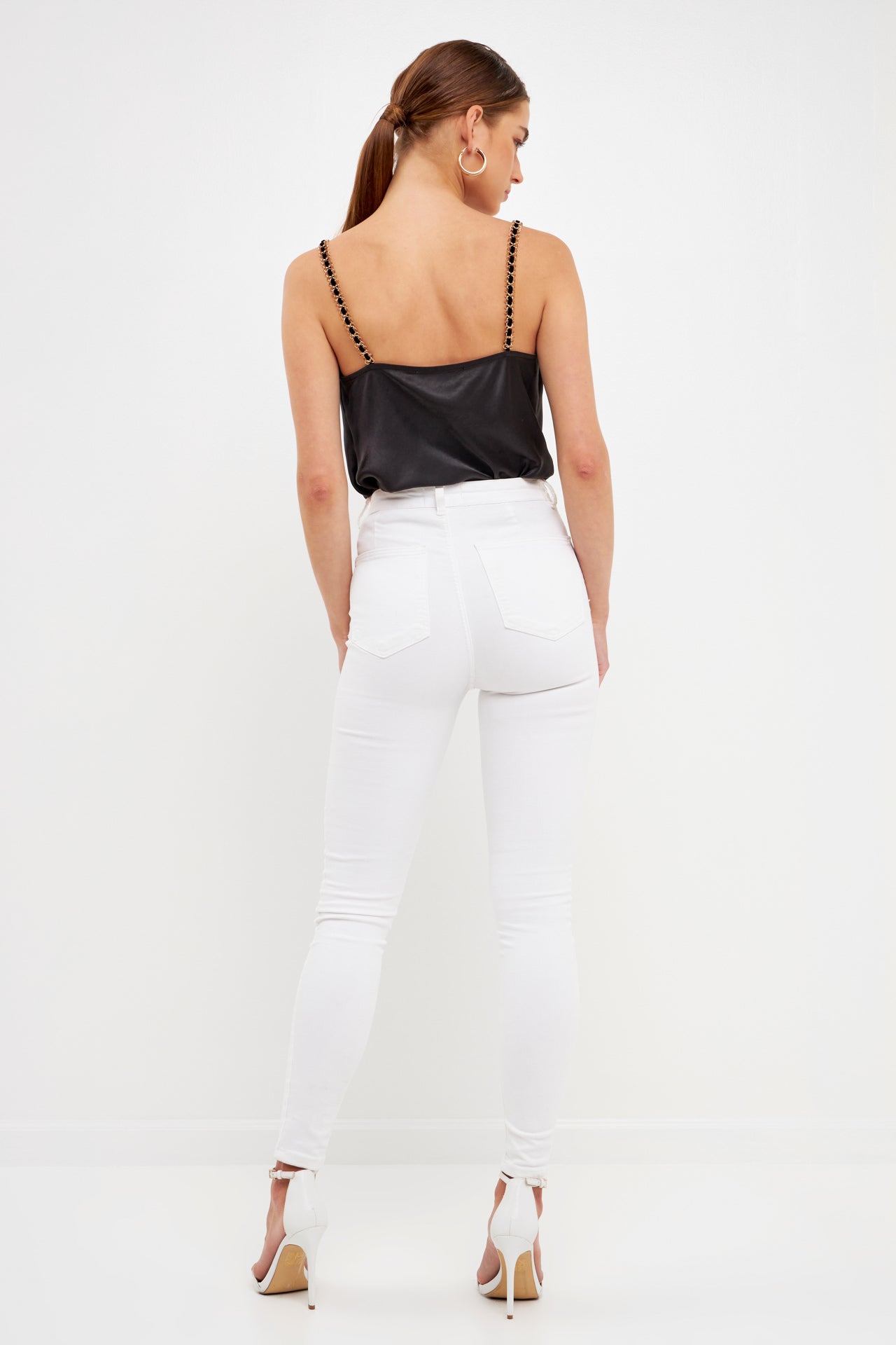ENDLESS ROSE - Chain Strap Top - CAMI TOPS & TANK available at Objectrare
