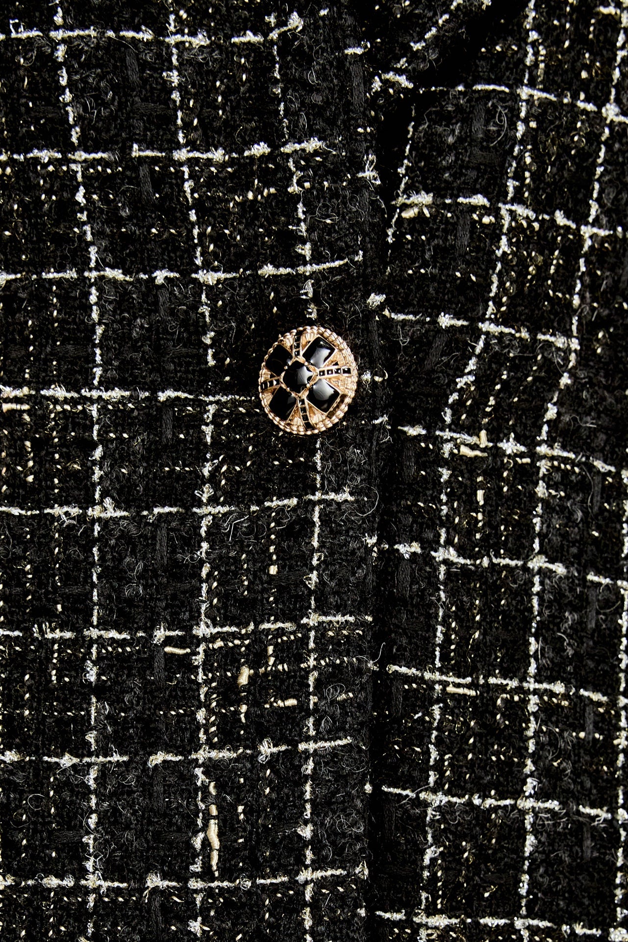 ENDLESS ROSE - Tweed Single Breasted Blazer - BLAZERS available at Objectrare