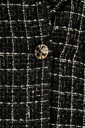 ENDLESS ROSE - Tweed Single Breasted Blazer - BLAZERS available at Objectrare