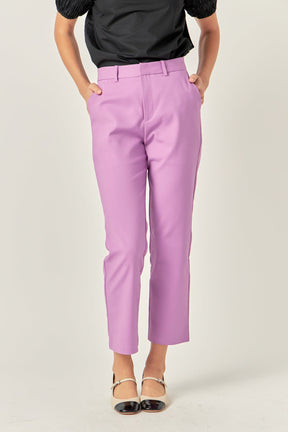 ENGLISH FACTORY - English Factory - Slim Cigarette Trousers - PANTS available at Objectrare