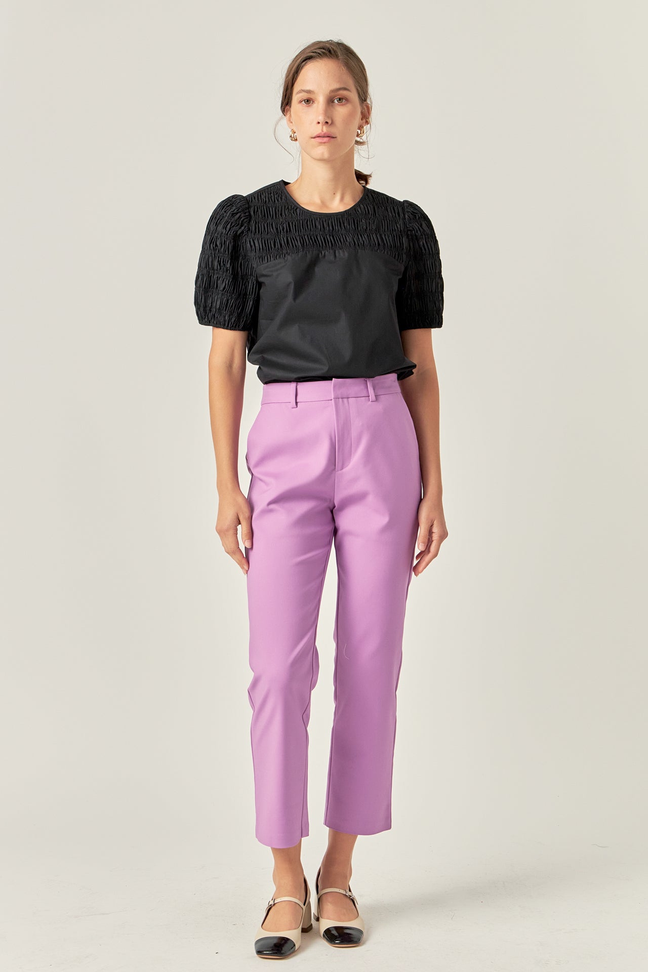 ENGLISH FACTORY - English Factory - Slim Cigarette Trousers - PANTS available at Objectrare