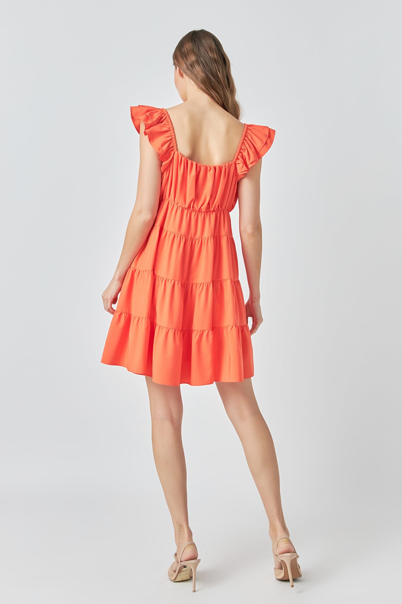 ENDLESS ROSE - Tiered Mini Dress - DRESSES available at Objectrare