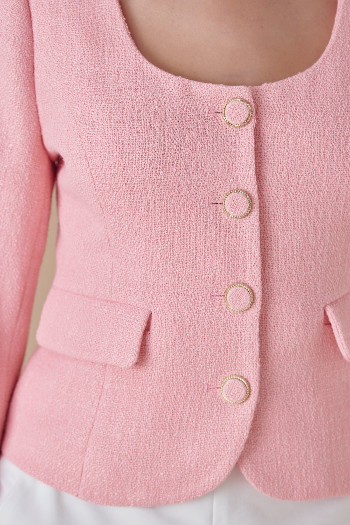 ENDLESS ROSE - Tweed Jacket - JACKETS available at Objectrare
