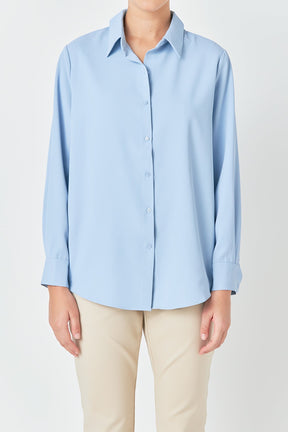 ENDLESS ROSE - Classic Dress Shirt - SHIRTS & BLOUSES available at Objectrare