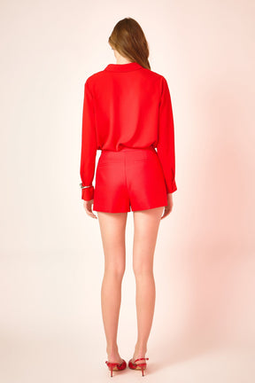 ENDLESS ROSE - Classic Dress Shirt - SHIRTS & BLOUSES available at Objectrare