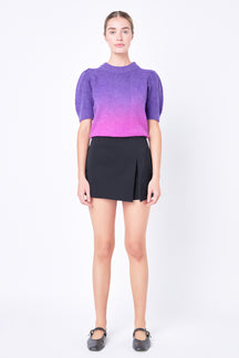 ENGLISH FACTORY - Ombre Sweater Top - TOPS available at Objectrare