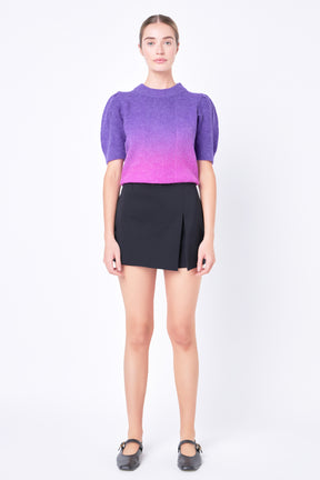 ENGLISH FACTORY - Ombre Sweater Top - TOPS available at Objectrare