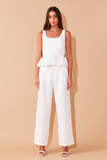 ENDLESS ROSE - Back Bow Contrast Top - TOPS available at Objectrare