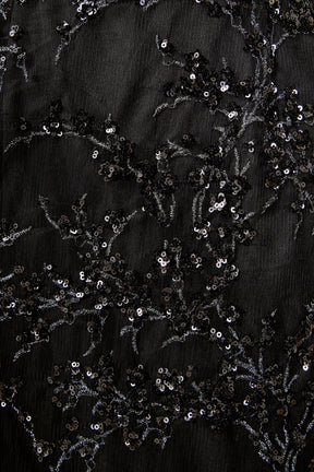 ENDLESS ROSE - Sequins Embroidered Cocktail Dress - DRESSES available at Objectrare