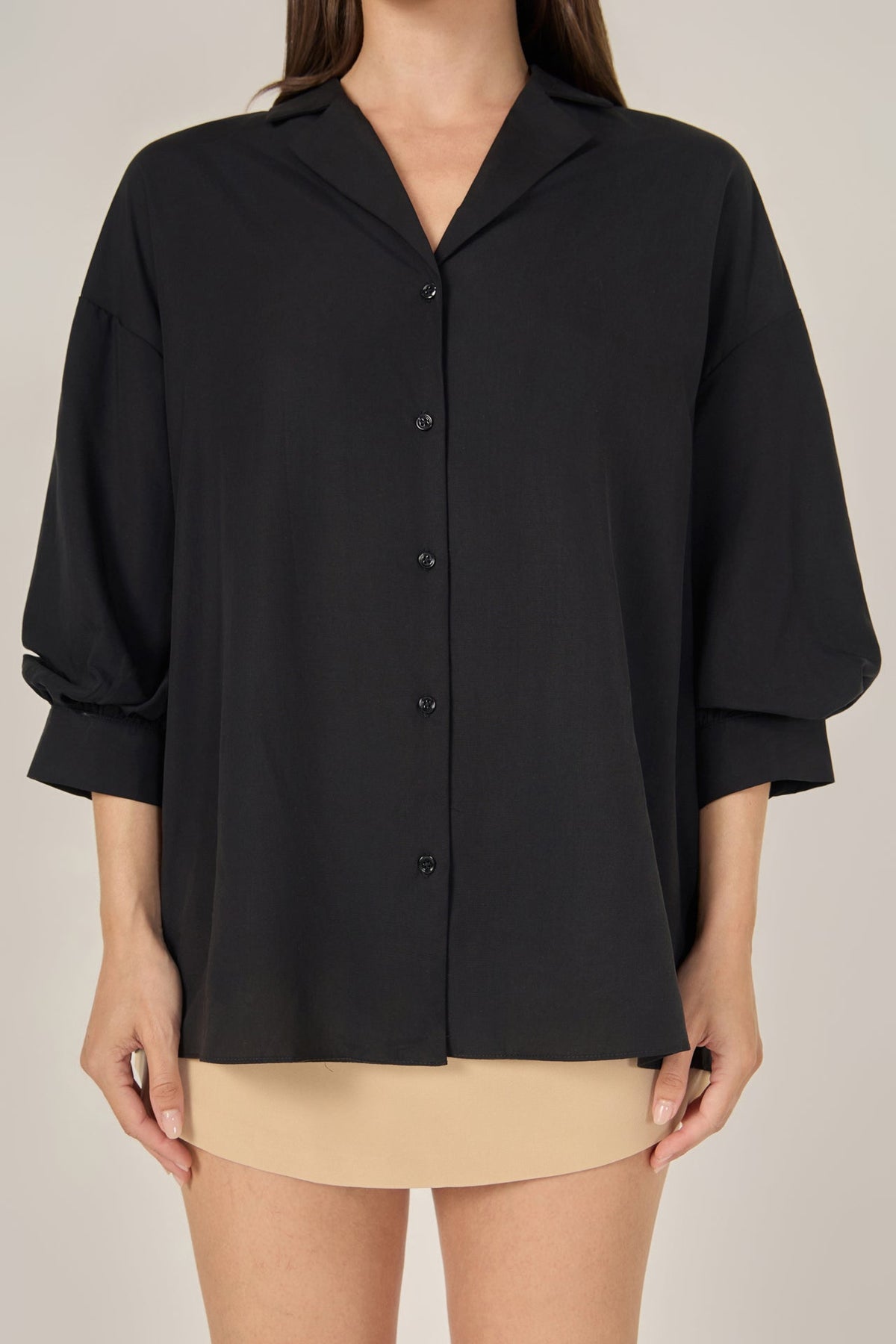 Button-Up Collared Shirt