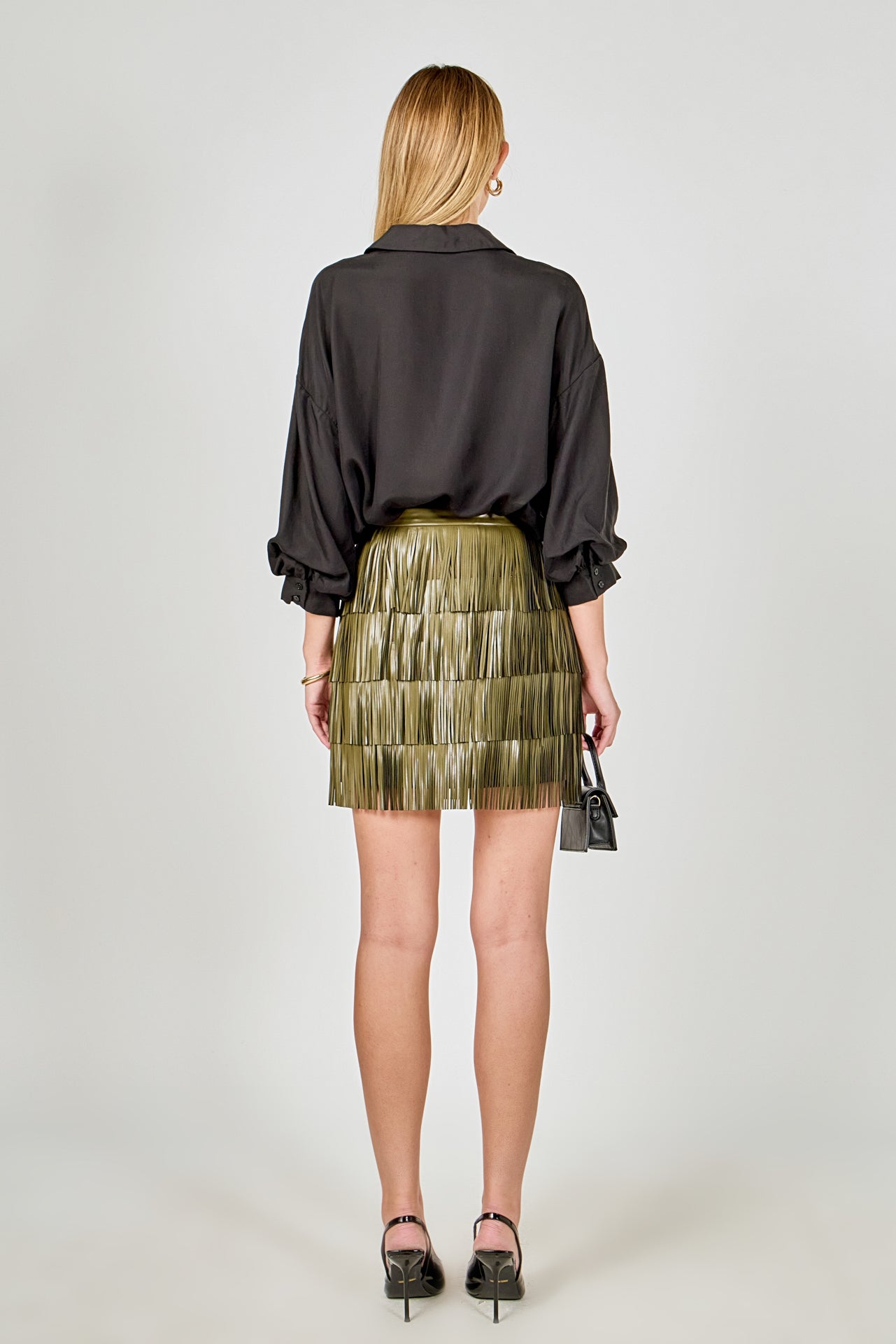 ENDLESS ROSE - Button-Up Collared Shirt - SHIRTS & BLOUSES available at Objectrare