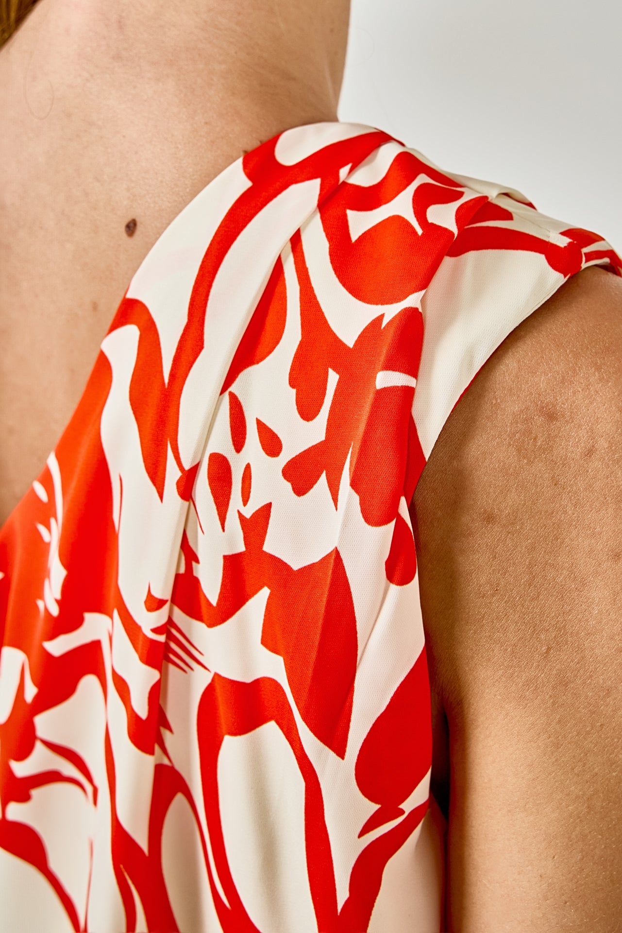 ENDLESS ROSE - Shoulder Pintucked Asymmetrical Mini Dress - DRESSES available at Objectrare