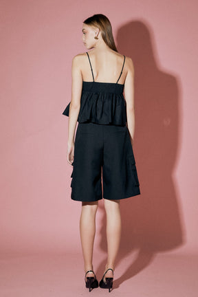 ENGLISH FACTORY - Bow Peplum Top - TOPS available at Objectrare
