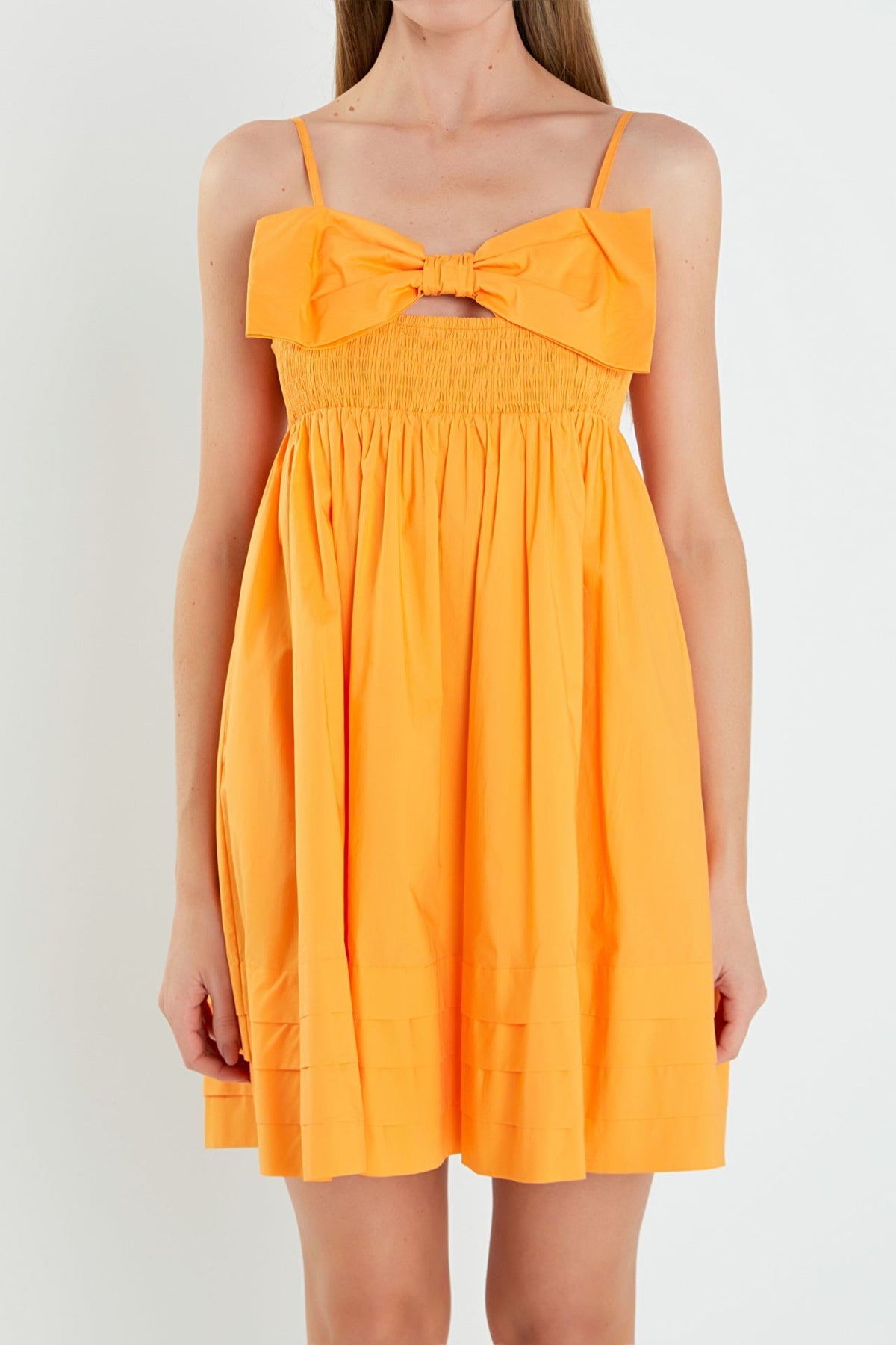 ENGLISH FACTORY - Bow Mini Dress - DRESSES available at Objectrare