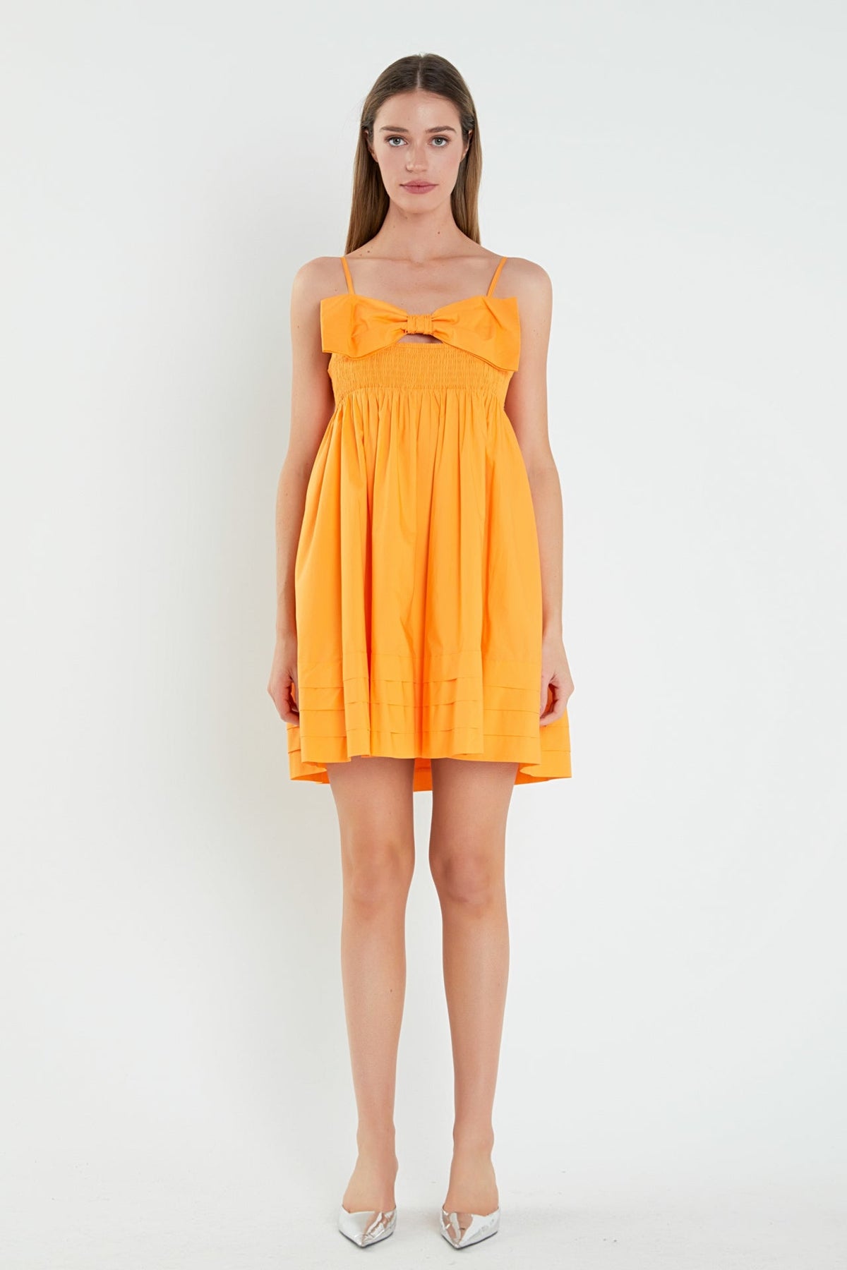 ENGLISH FACTORY - Bow Mini Dress - DRESSES available at Objectrare