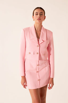 ENDLESS ROSE - Endless Rose - Cropped Blazer - BLAZERS available at Objectrare