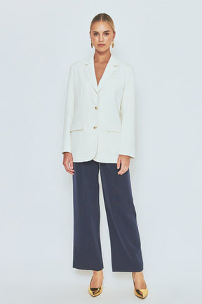 ENDLESS ROSE - Endless Rose - Buttery Two Button Blazer - BLAZERS available at Objectrare