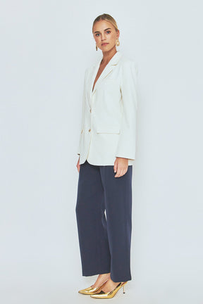 ENDLESS ROSE - Endless Rose - Buttery Two Button Blazer - BLAZERS available at Objectrare