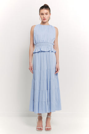 ENDLESS ROSE - Tiered Maxi Skirt - SKIRTS available at Objectrare