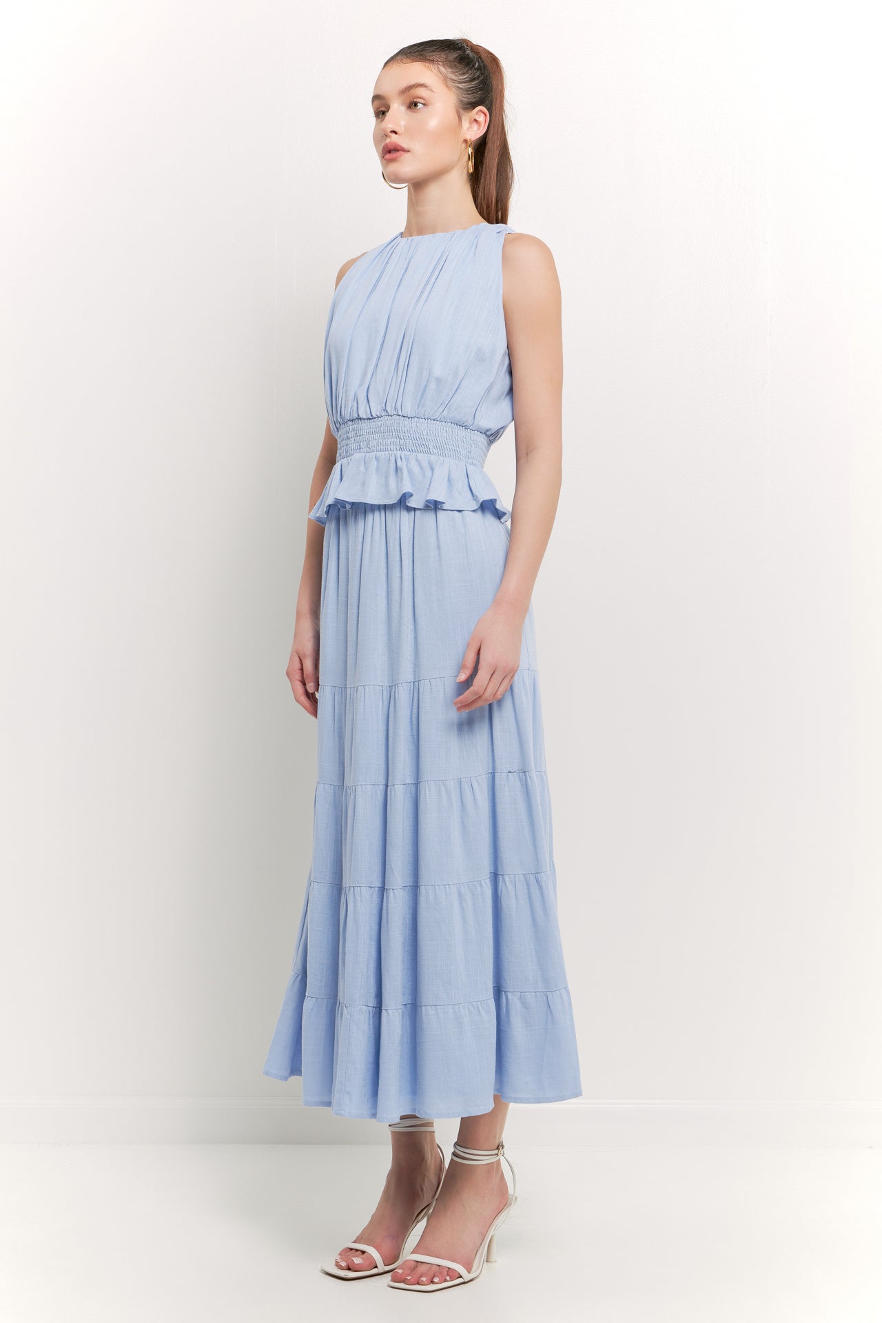 ENDLESS ROSE - Tiered Maxi Skirt - SKIRTS available at Objectrare
