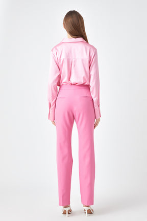 ENDLESS ROSE - Full Length Low Rise Pants - PANTS available at Objectrare