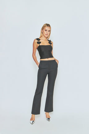 ENDLESS ROSE - Slim Fit Trouser - PANTS available at Objectrare