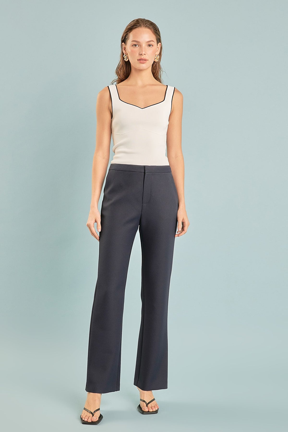 ENDLESS ROSE - Slim Fit Trouser - PANTS available at Objectrare