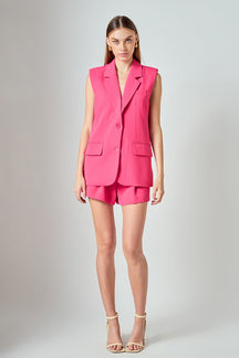 ENDLESS ROSE - Oversize Vest Blazer - BLAZERS available at Objectrare