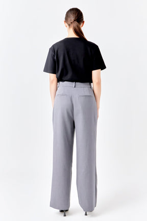 Amour Pearl Embroidered Patch Top