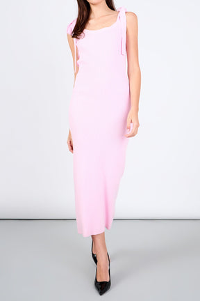 ENDLESS ROSE - Candace Solid Knit Midi Dress - DRESSES available at Objectrare