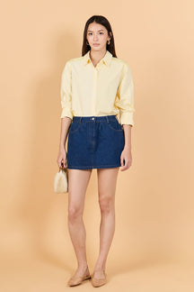ENGLISH FACTORY - Essential Stripe Collared Shirt - BLOUSES available at Objectrare
