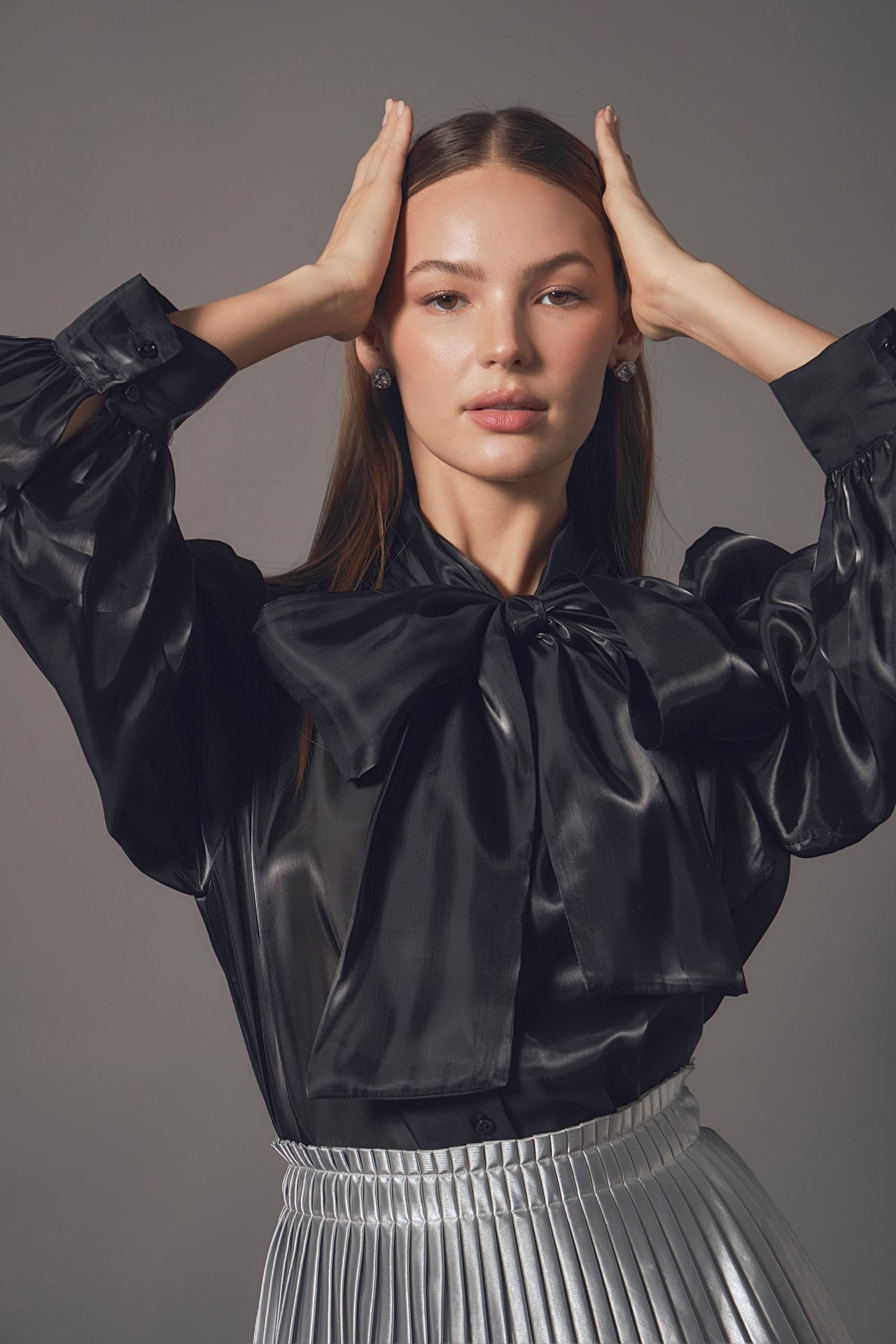 ENDLESS ROSE - Organza Blouse Top - TOPS available at Objectrare