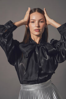 ENDLESS ROSE - Endless Rose - Organza Blouse Top - SHIRTS & BLOUSES available at Objectrare