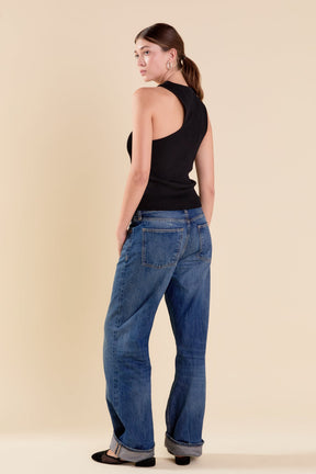ENDLESS ROSE - Cutout Knit Top - TOPS available at Objectrare