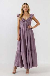 FREE THE ROSES - Free The Rose - Maxi Sweetheart With Raw Edge Details - DRESSES available at Objectrare