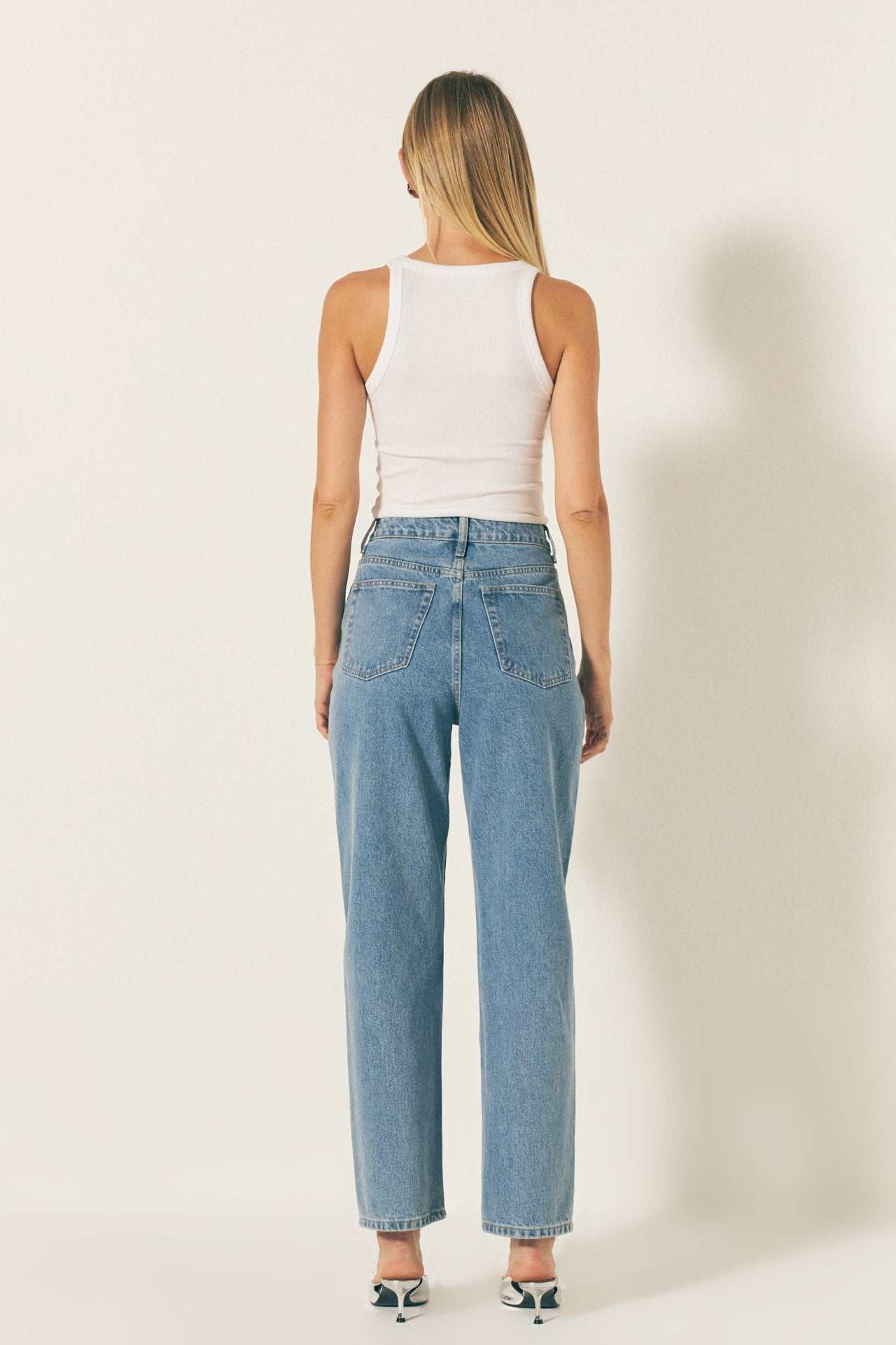 ENDLESS ROSE - Endless Rose - Studded Denim - PANTS available at Objectrare