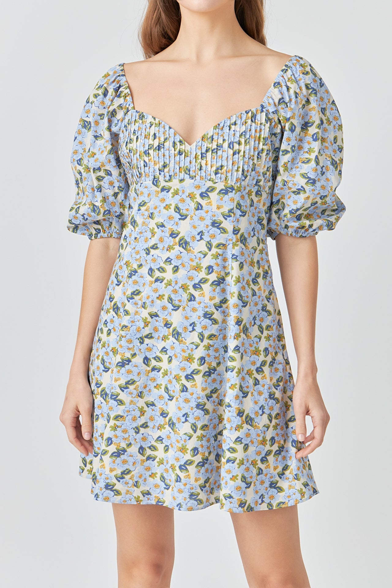 ENDLESS ROSE - Pintuck Mini Dress - DRESSES available at Objectrare