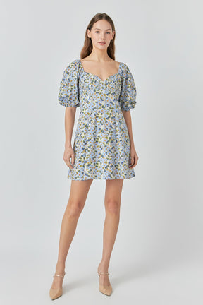 ENDLESS ROSE - Pintuck Mini Dress - DRESSES available at Objectrare