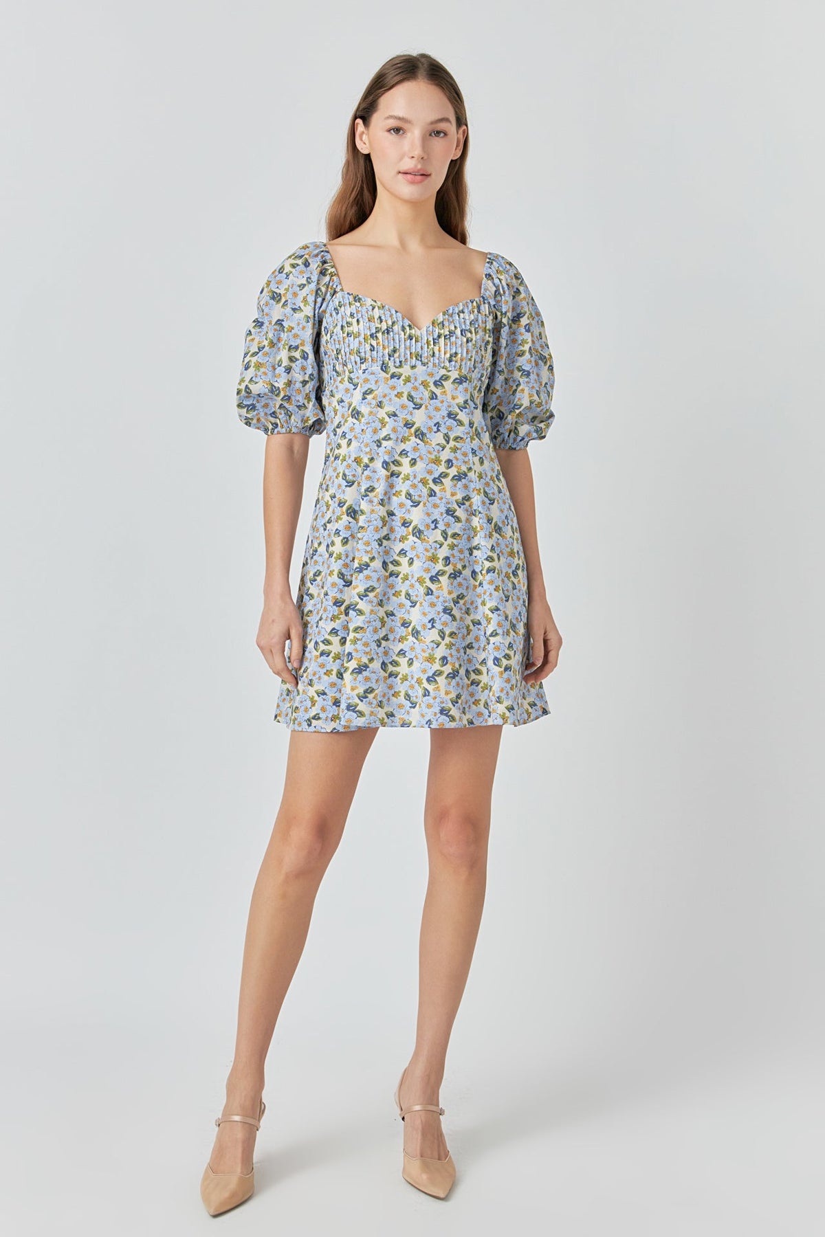 ENDLESS ROSE - Pintuck Mini Dress - DRESSES available at Objectrare