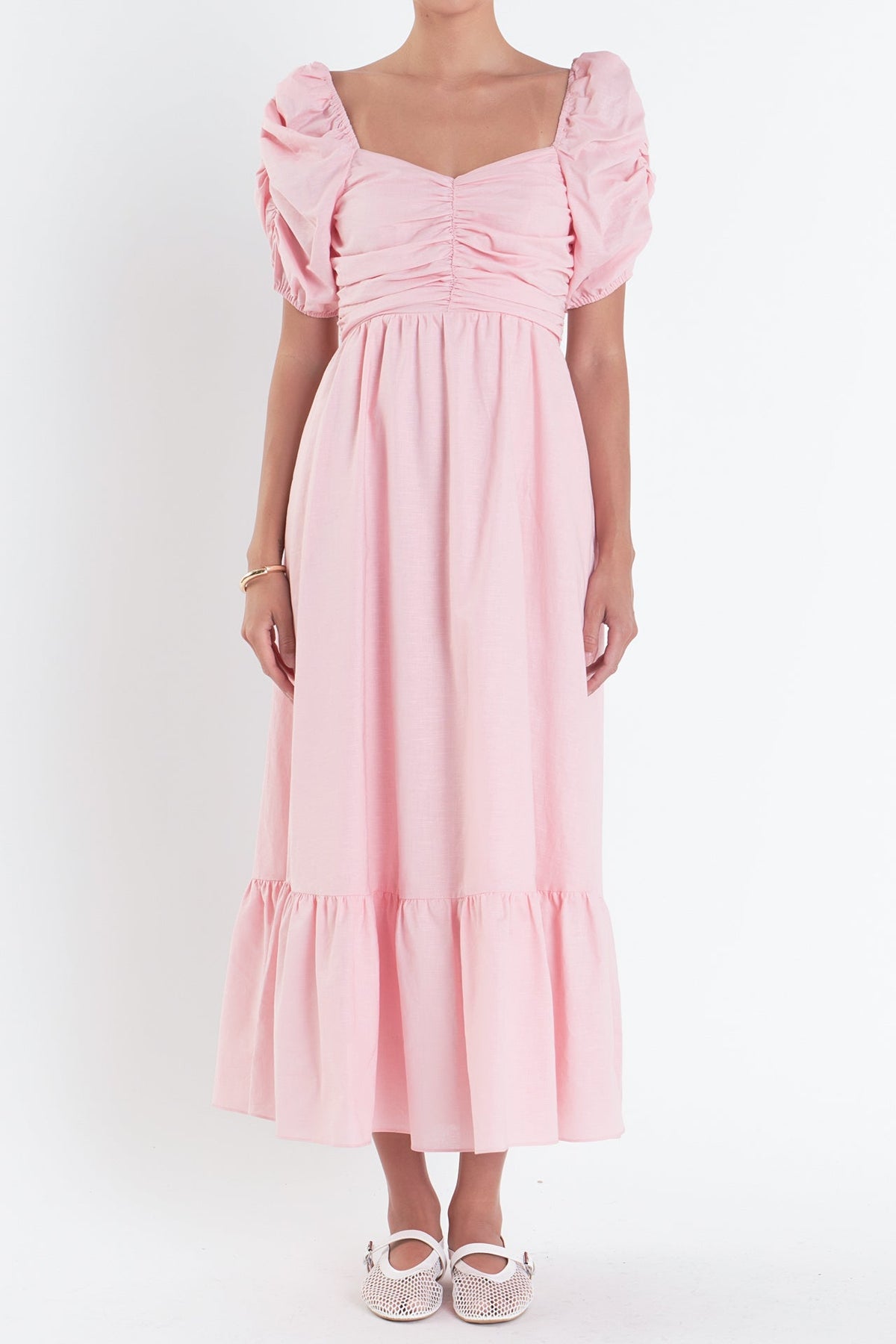 ENGLISH FACTORY - Linen Maxi Dress - DRESSES available at Objectrare