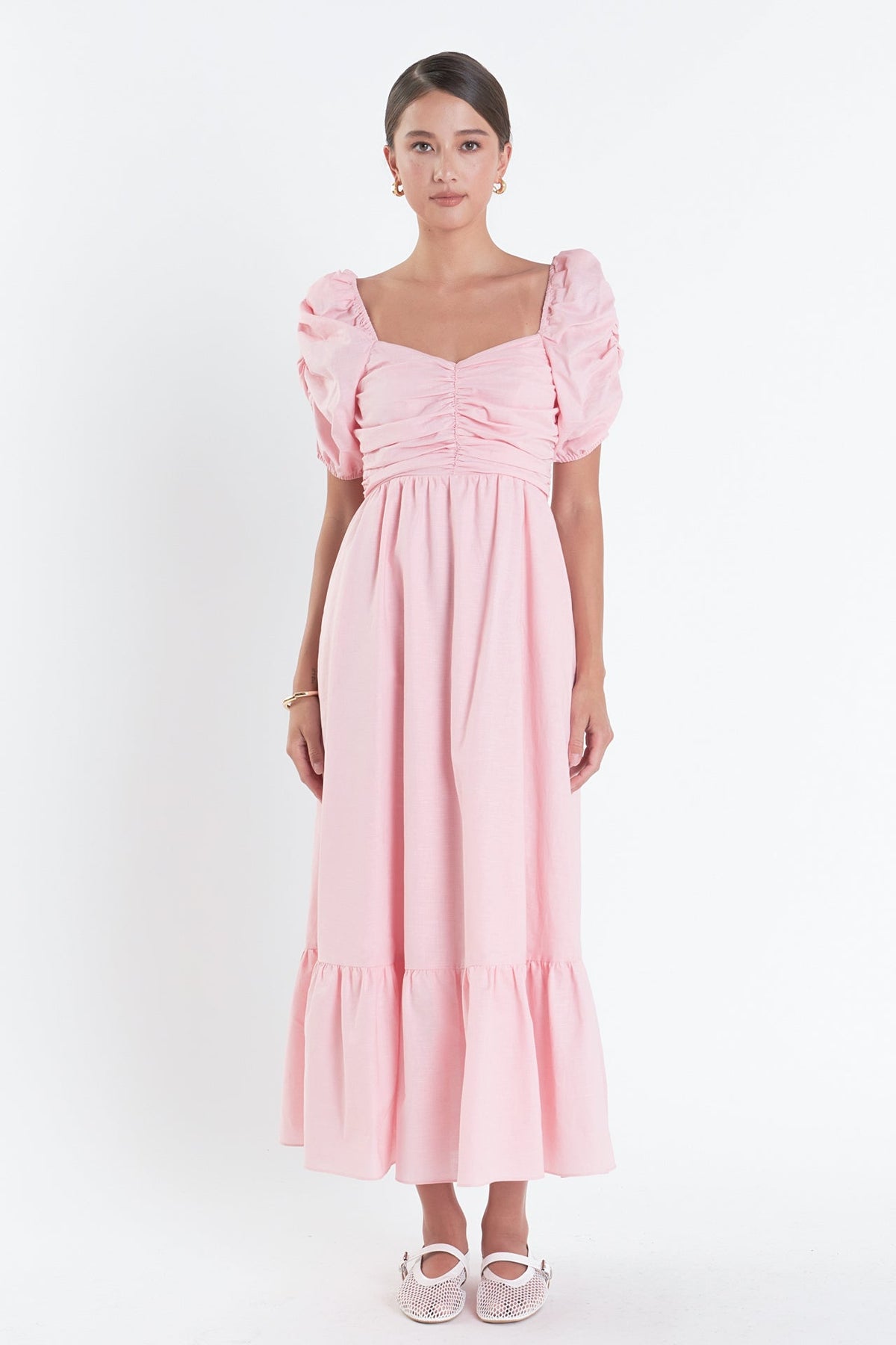 ENGLISH FACTORY - English Factory - Linen Maxi Dress - DRESSES available at Objectrare