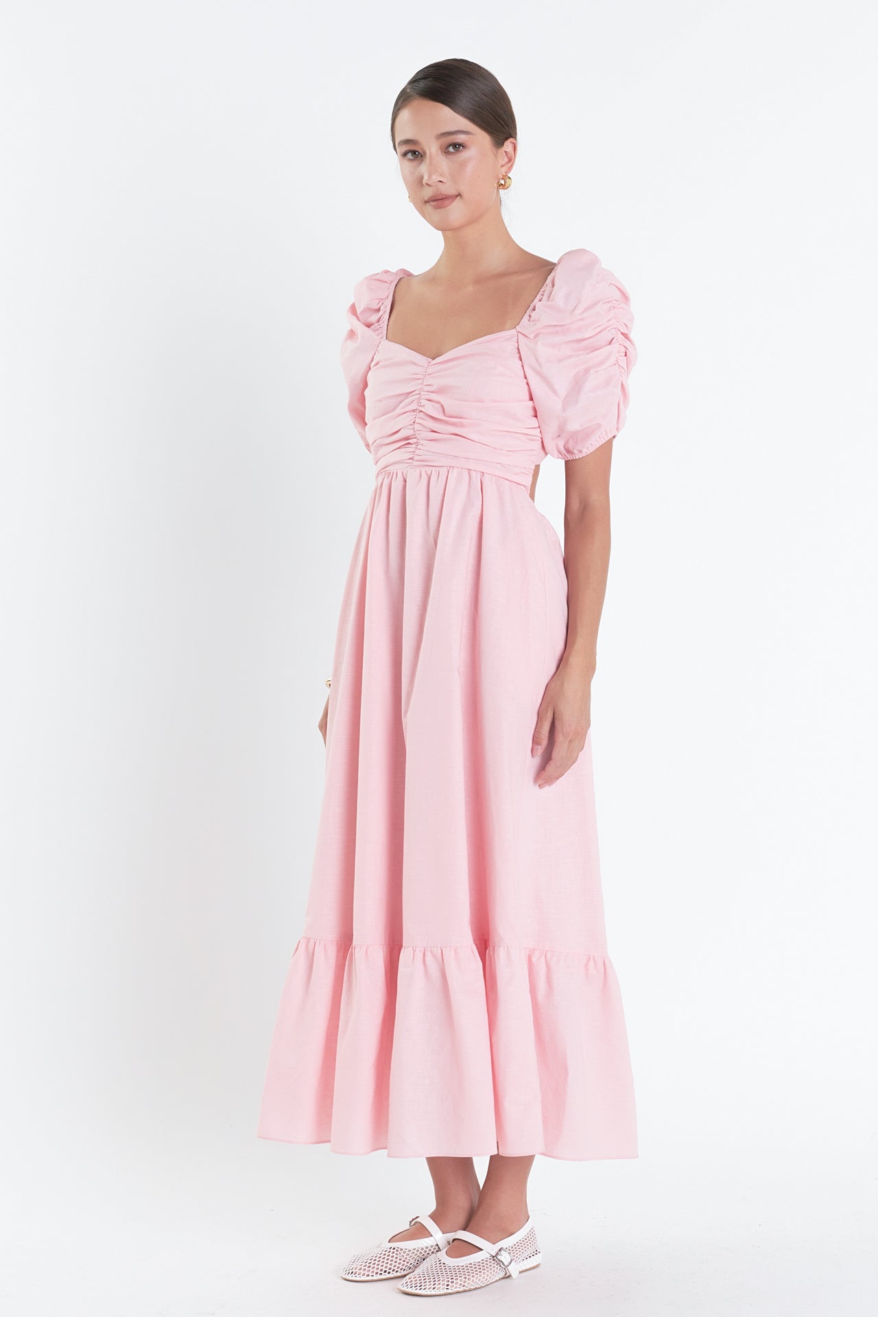 ENGLISH FACTORY - English Factory - Linen Maxi Dress - DRESSES available at Objectrare