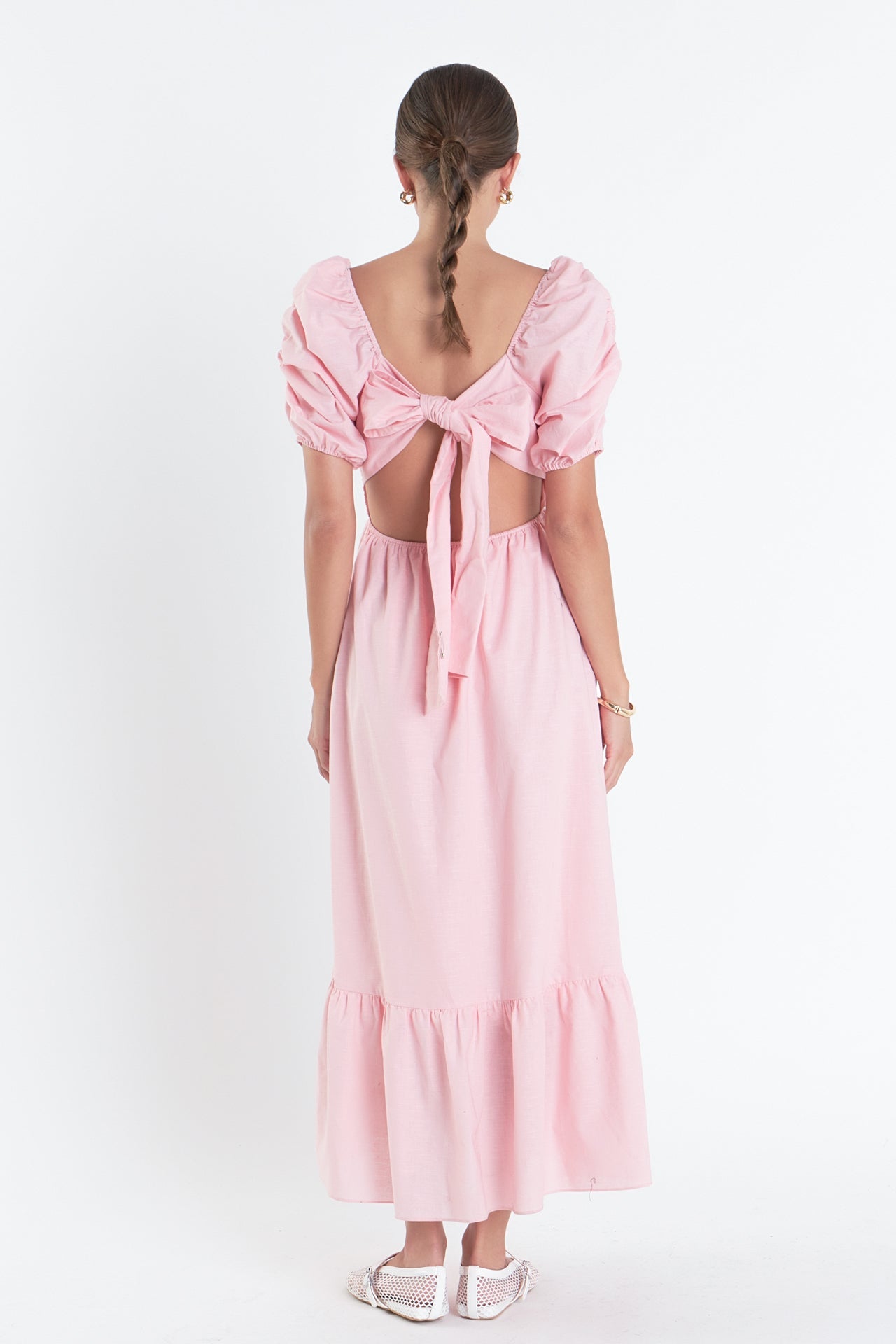 ENGLISH FACTORY - English Factory - Linen Maxi Dress - DRESSES available at Objectrare