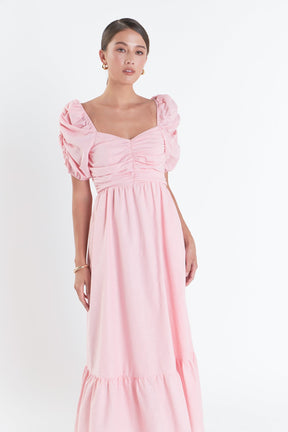ENGLISH FACTORY - Linen Maxi Dress - DRESSES available at Objectrare