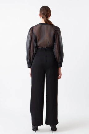 ENDLESS ROSE - Organza Jewel Top - TOPS available at Objectrare