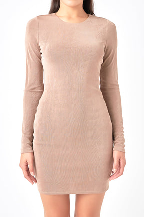 GREY LAB - Slinky Mini Dress - DRESSES available at Objectrare