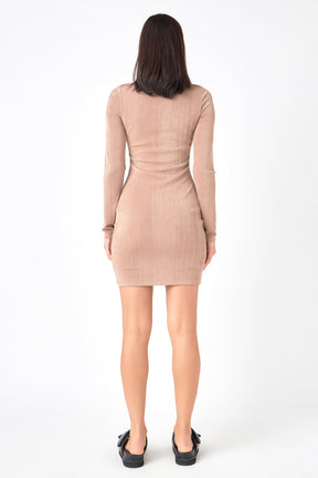 GREY LAB - Slinky Mini Dress - DRESSES available at Objectrare