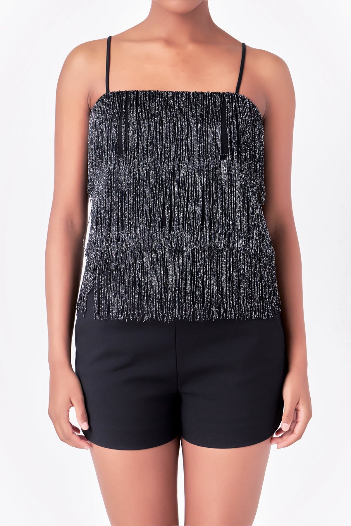 ENDLESS ROSE - Fringe Tiered Top - TOPS available at Objectrare